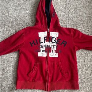 Tommy Hilfiger Red Kids Hoodie